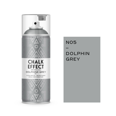 Χρώμα Κιμωλίας σε Spray Chalk Effect Dolphin Grey No 5, 400ml